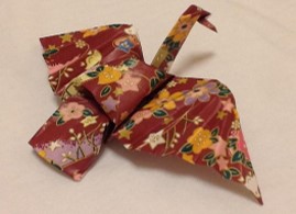 Origami originated from ancient Japan, art therapy