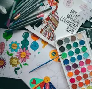 Colouring as art therapy