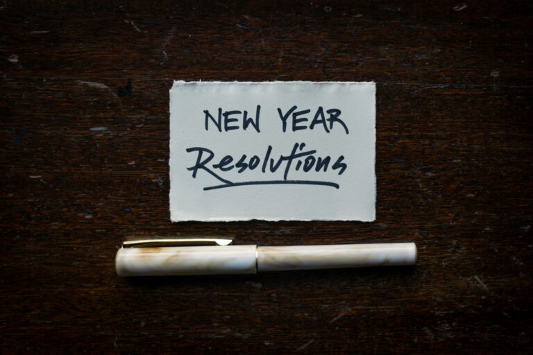 New year resolution