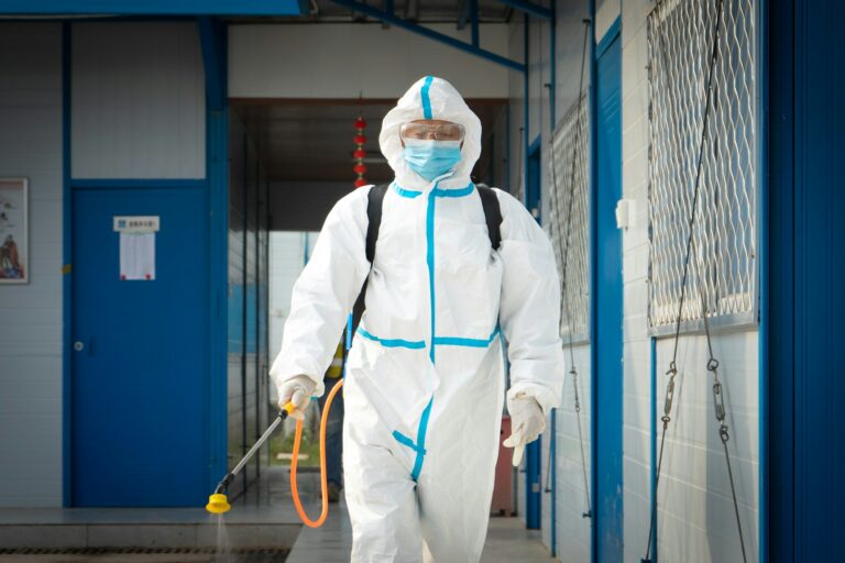 Disinfection through misting